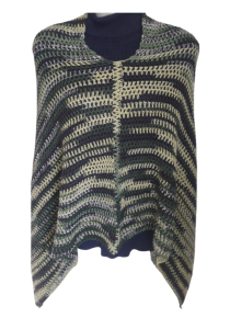 Green Forest Afghan Wrap